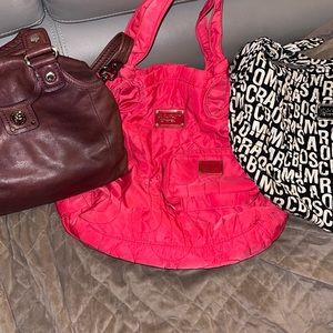 3 Marc by Marc Jacobs purses + cosmetic bag